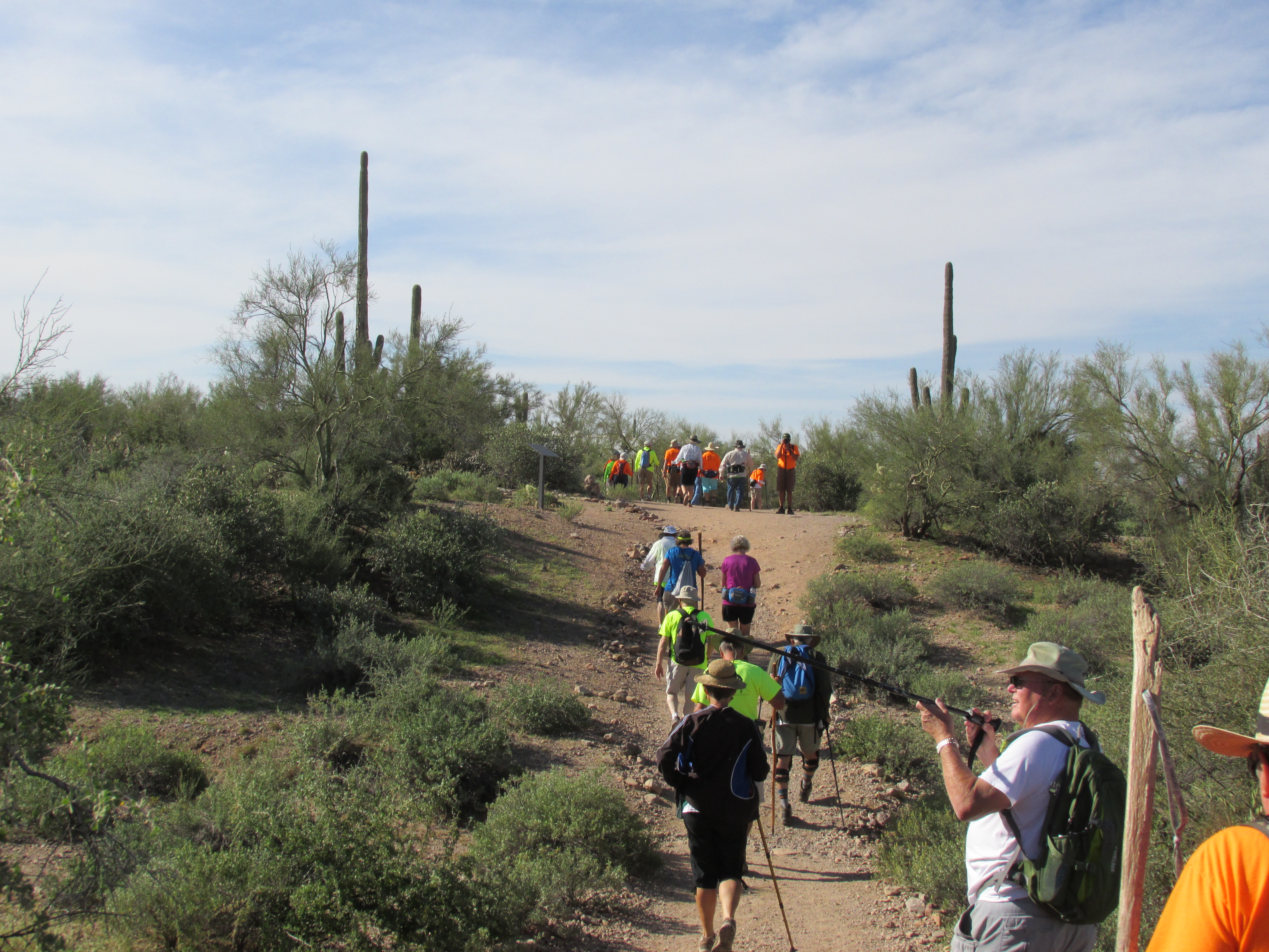 leaving Lost Dutchman parking lot